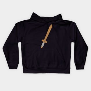 Art / Arthur Leywin First Training Wooden Sword Vector without Line from the Beginning After the End / TBATE Manhwa Kids Hoodie